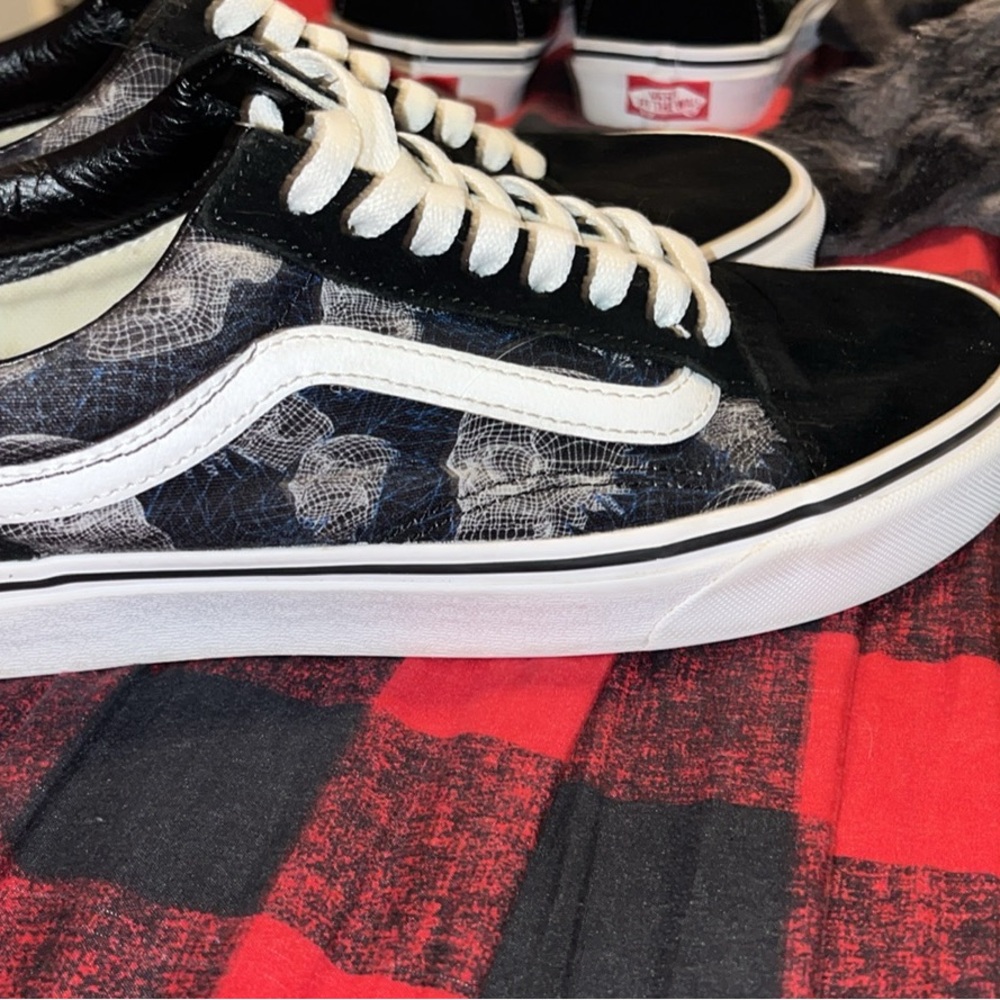 Vans Black and White Sneakers